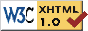 Valid XHTML 1.0!